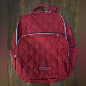 Vera Bradley red mini backpack